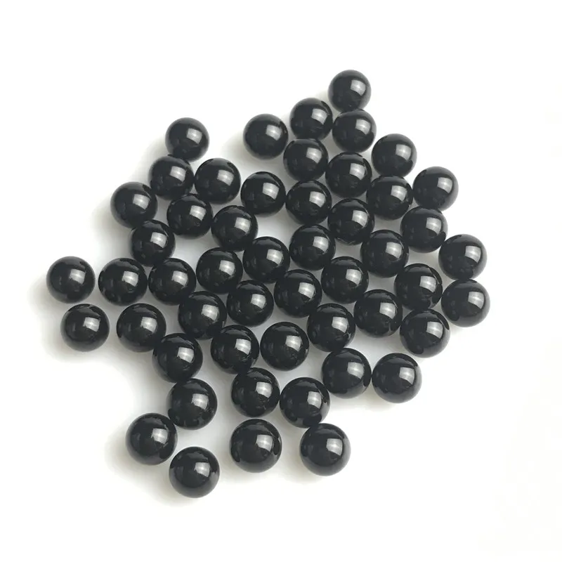 6mm Noir Terp Perle Boule Fumeur Insert avec SiO2 Perles Cyclone Spinning Terps Tops Clou pour Quartz Banger Nails Conduites D'eau