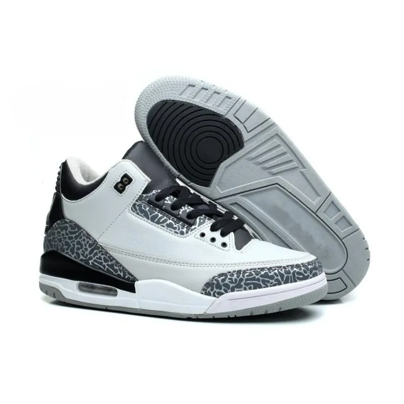 2021 Katrina 3s Quai 54 Men Retroes Shoes 3 Tinker JTH Pure White Black Cement International Flight Free Throw Line Sport Sneakers From 39 03 DHgate