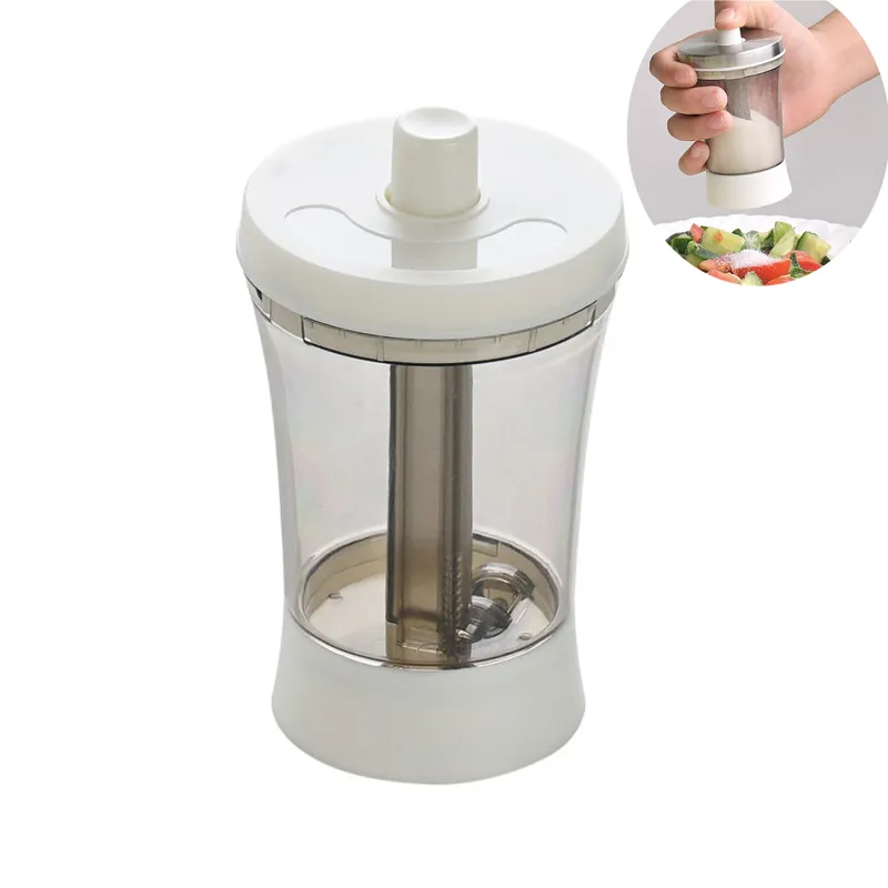 Kitchen Seasoning Jar Bottle Salt Dispenser Plastic Pot Container Pepper Shaker