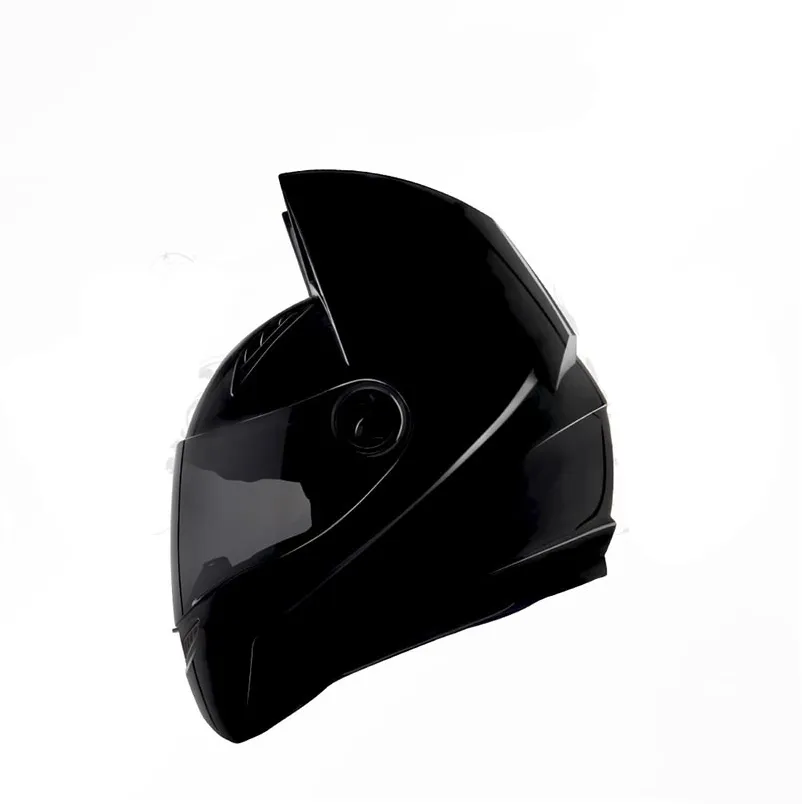 NTS-003 NITRINOS Marca capacete de motocicleta rosto cheio com orelhas de gato Personalidade Capacete de Gato Moda Capacete de Moto tamanho M L XL XXL240d