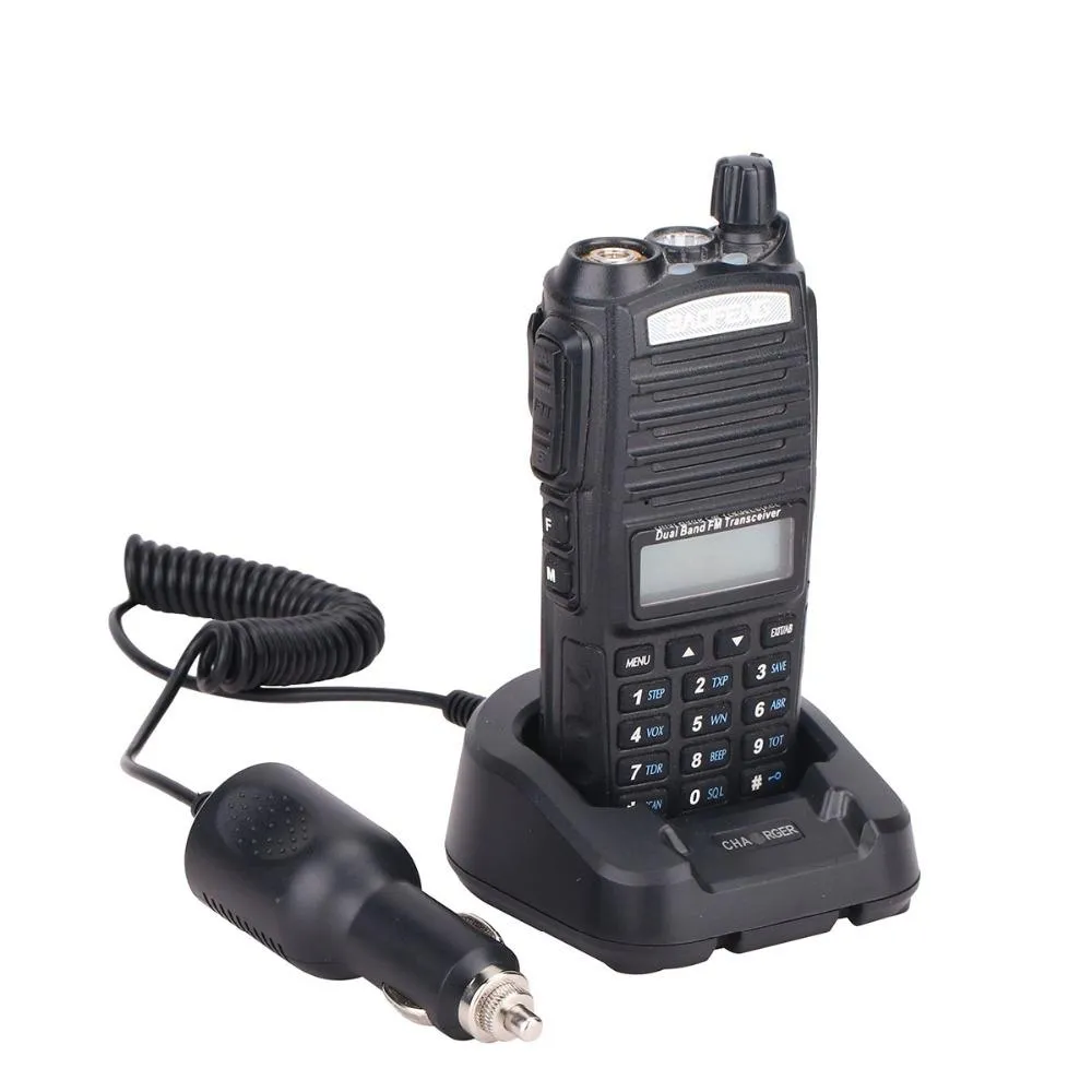 50 adet Baofeng Walkie Talkie Araç Şarj UV-5R UV-5RE UV-82 GT-3 Taşınabilir Araç Şarj Aksesuarları Dolum Hatları