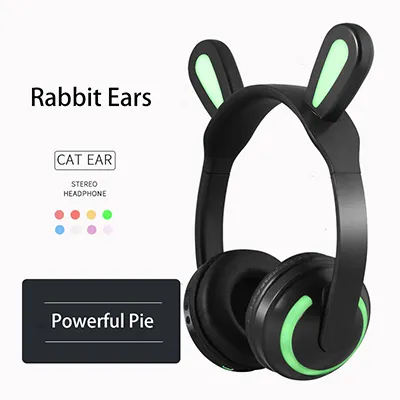 Wireless cat ear shop headphones zw 19