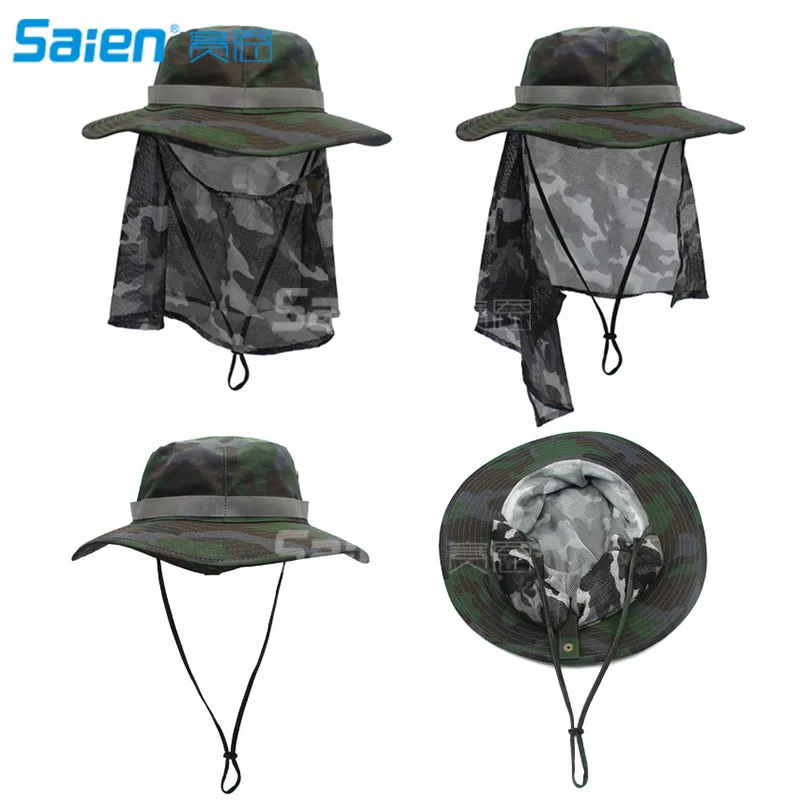 Mosquito Head Net Hat, Safari Fishing Hats For Men Sun Hat With Hidden Nets  From Insects From Sz_saien, $6.62