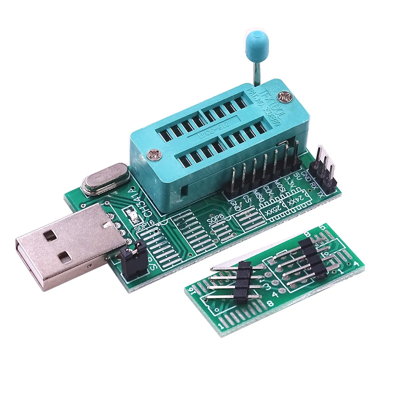 DIY Kit CH341A 24/25 Series EEPROM Flash BIOS USB Multi-Function ...
