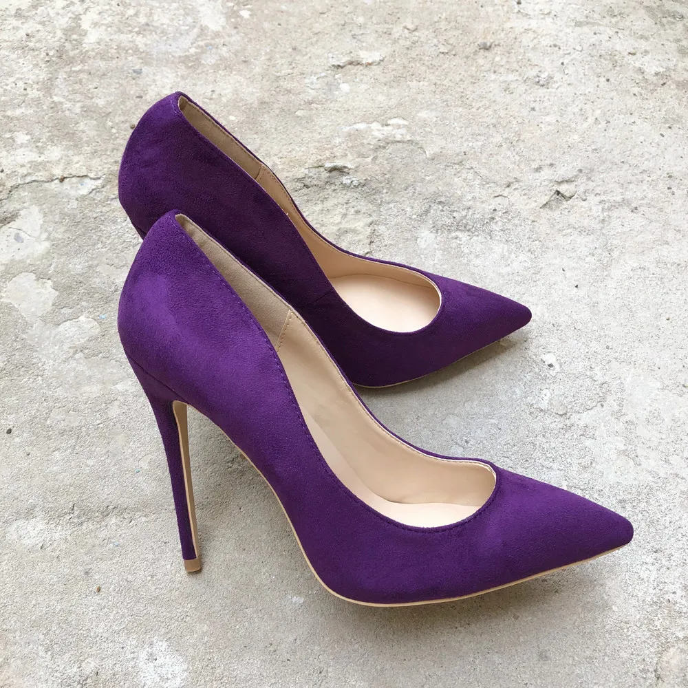 Irina Lace Up Heel (Purple) | Prom heels, Heels, Purple high heels
