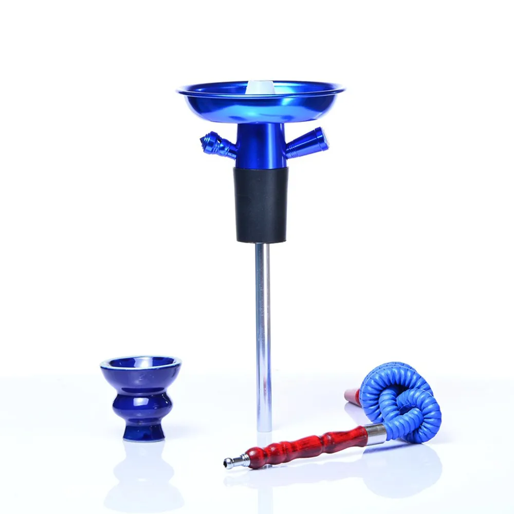 Mini Shisha Colorata In Metallo E Vetro – Narghilè Portatile