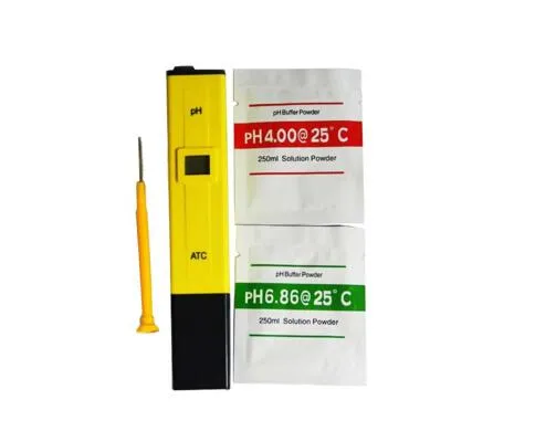 Digital PH Meter Pen Type PH-009 0.0 ~ 14.0 Temperatura di calibrazione automatica ACT Mini PH tester ad alta precisione per acquario