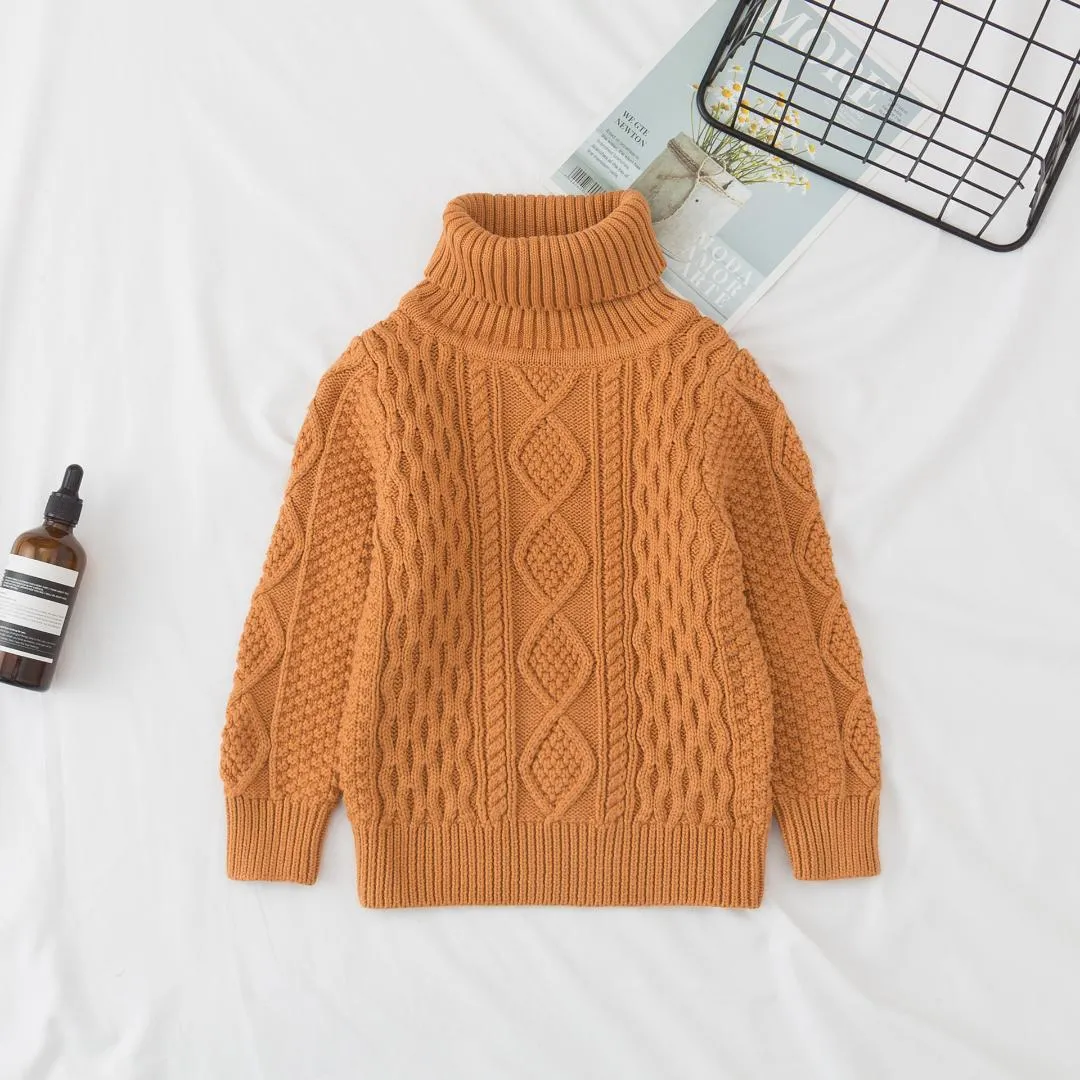 2018 New Autumn Winter Children Cotton Knitted Sweater Baby Girl