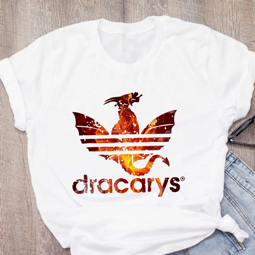 dracarys camiseta adidas