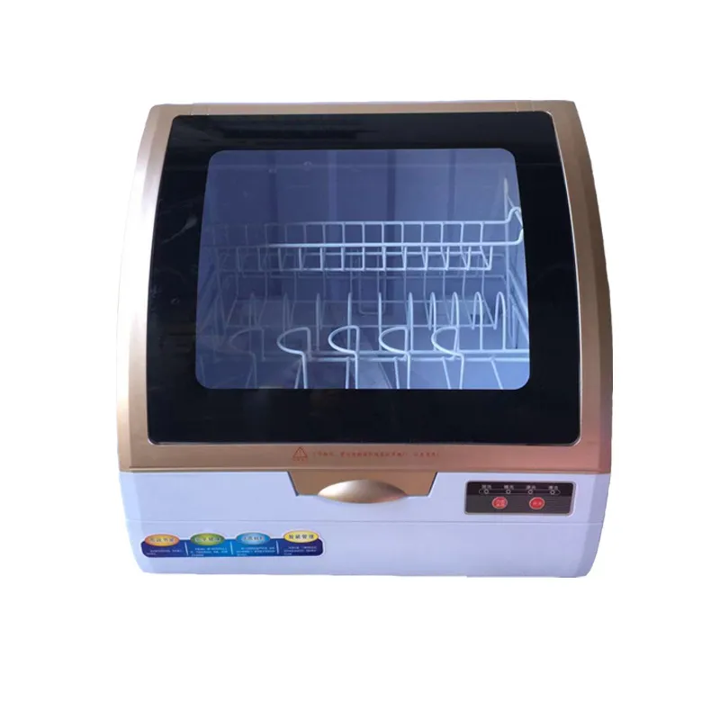 Free Standing Mini Electric Portable Countertop Dishwasher Automatic Kitchen Sterilization And
