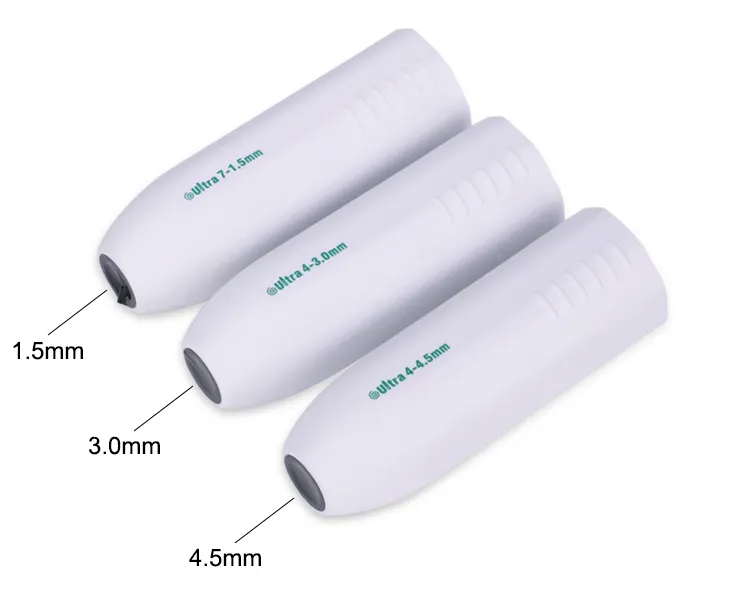 Máquina Hifu Cartucho de 3,0 mm, 4,5 mm, 8,0 mm y 13 mm para la máquina de estiramiento facial con eliminación de arrugas por ultrasonido DHL Envío gratis