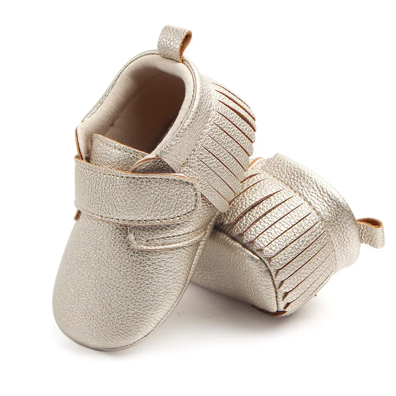 Moccasin First Walkers Newborn Baby Shoes Toddler Prewalker Shoes Baby Boy Girl Pu Tassel Pendant Leather Shoes