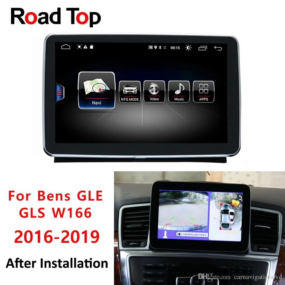 Android 8 Display 4G RAM 64G For Mercedes Benz W166 Car GLE GLS vehicle Radio Multimedia Monitor GPS Navigation Bluetooth Head Unit