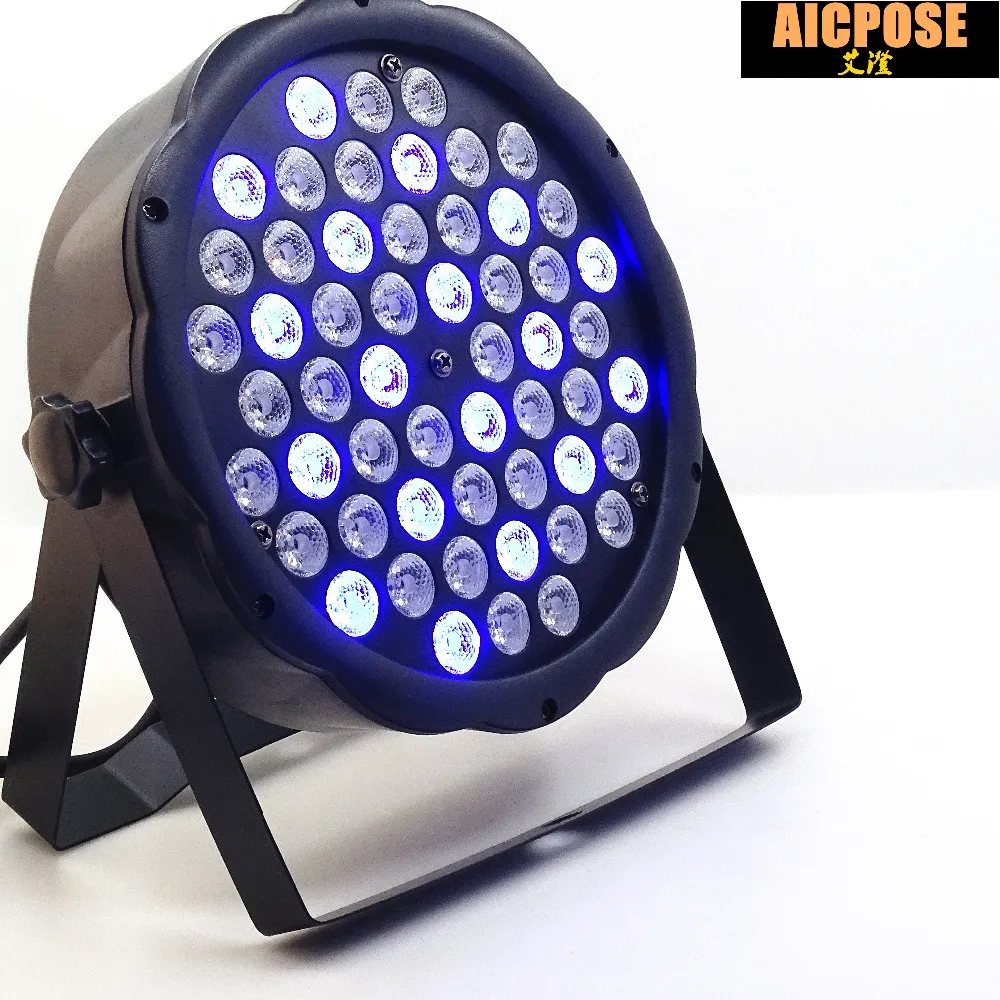 Led par lumières 54x3W DJ Par LED 54*3w lumières R12, G18, B18, W6 Wash Disco Light DMX Controller effet pour petit paty KTV