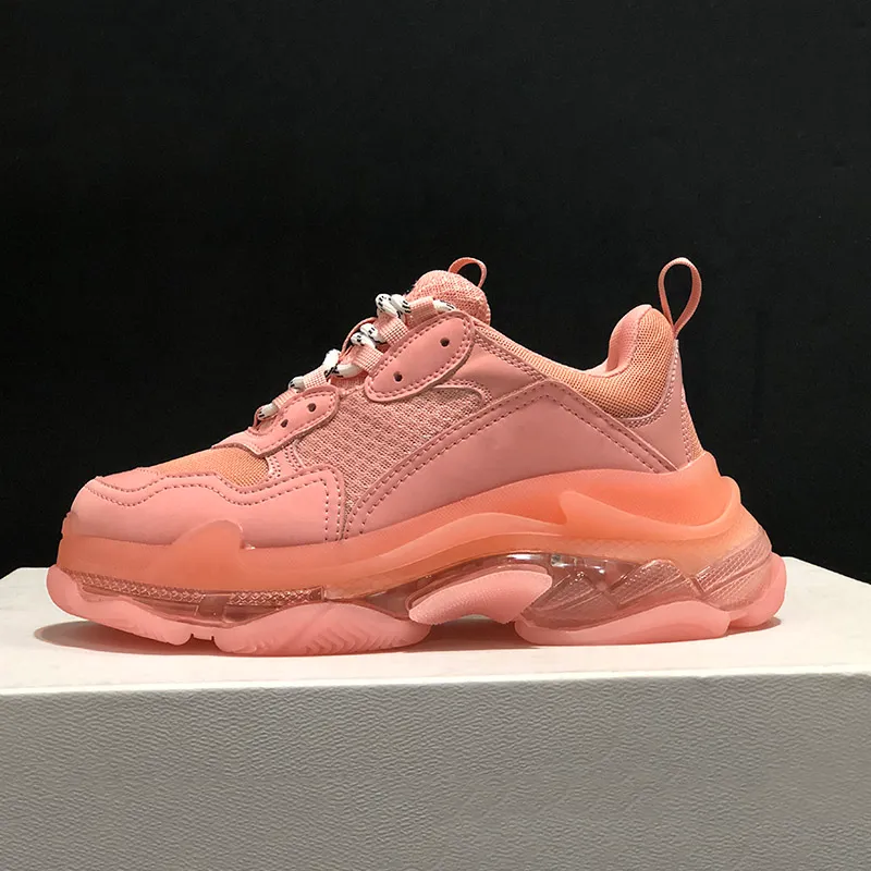 Peach balenciaga sneakers outlet
