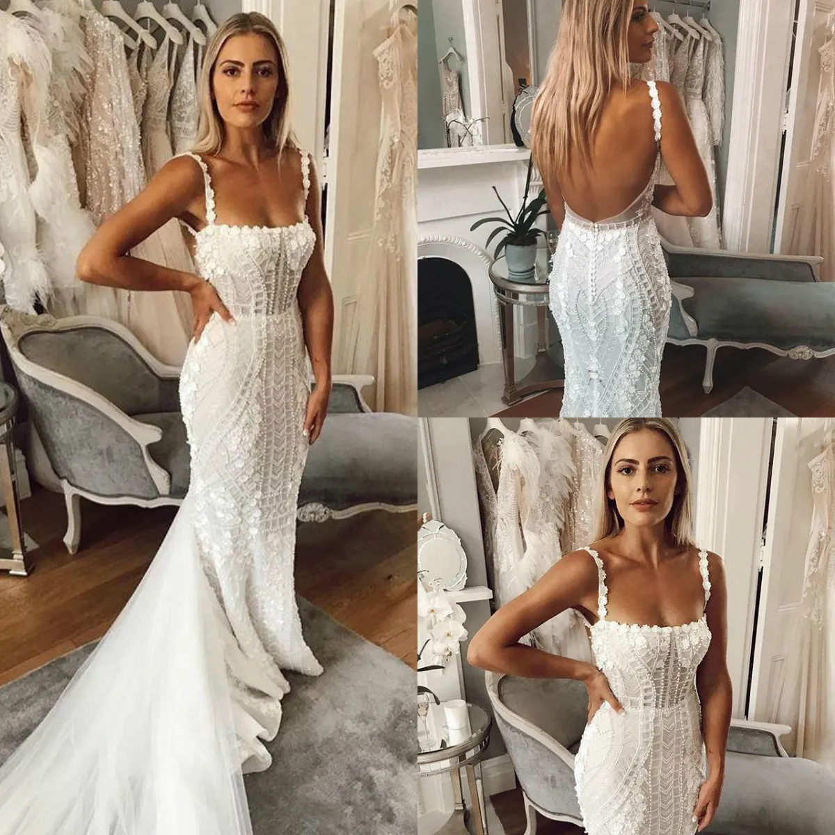 long sleeve midi flowy dress Plus Size Chiffon Midi Dress with Flowy Long Sleeves and Waist Applique