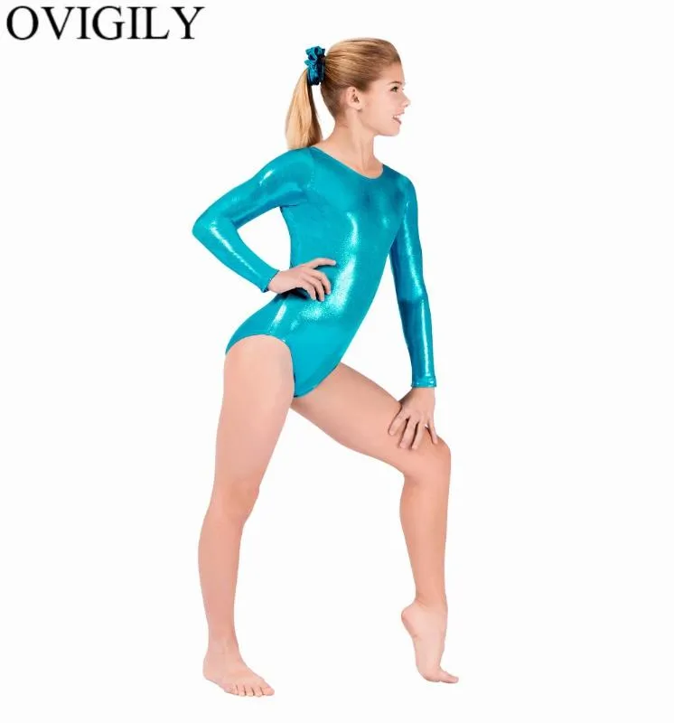 OVIGILY Womens Full Body Suit Costume Spandex Dance Ballet