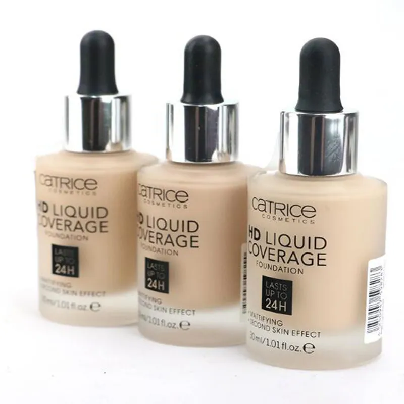 أعلى !! الأساس السائل Catrice HD الأساس التغطية السائلة 30ML يستمر ...