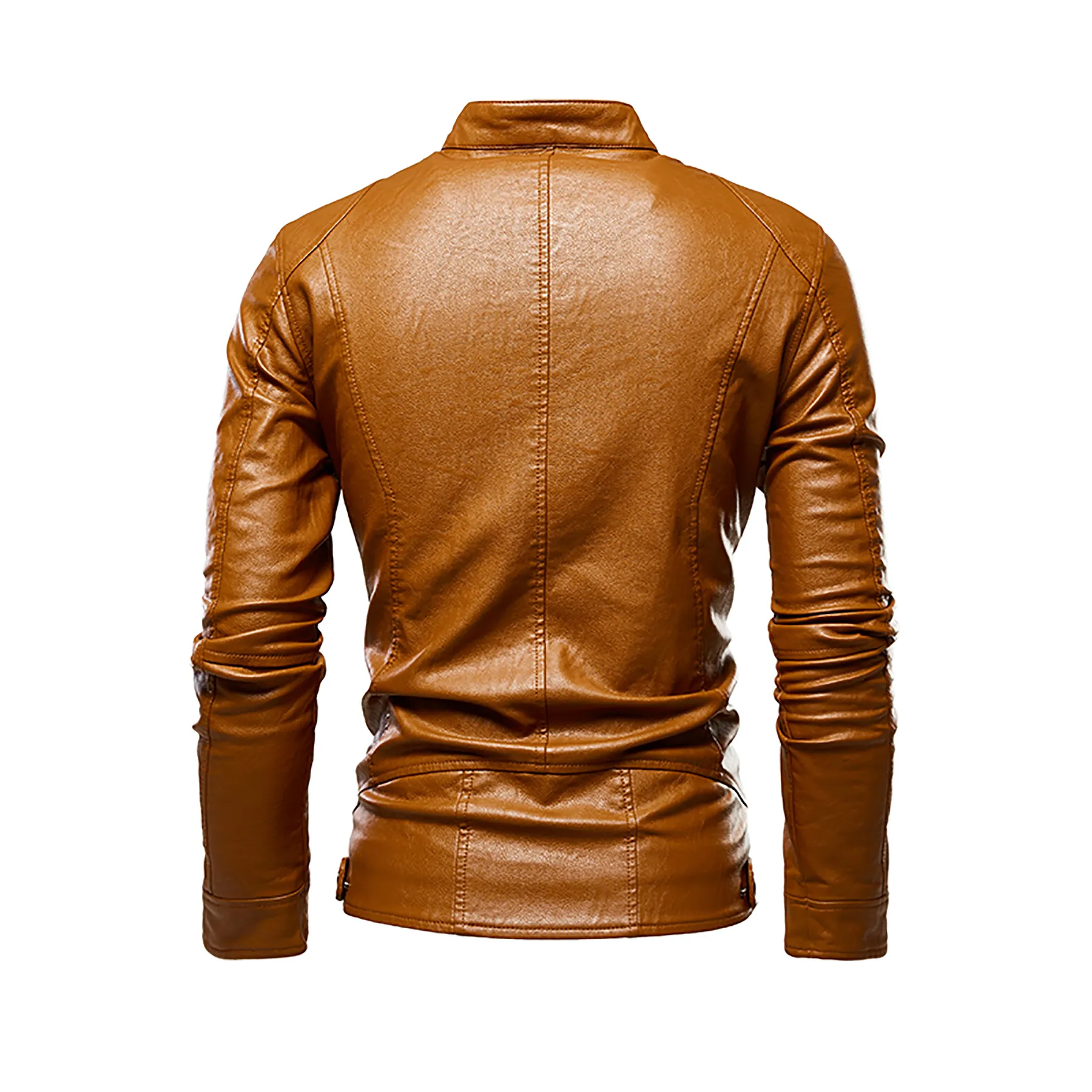 ジャケット・アウター 80s stand collar leather bomber jacket 80s stand collar leather bomber jacket G
