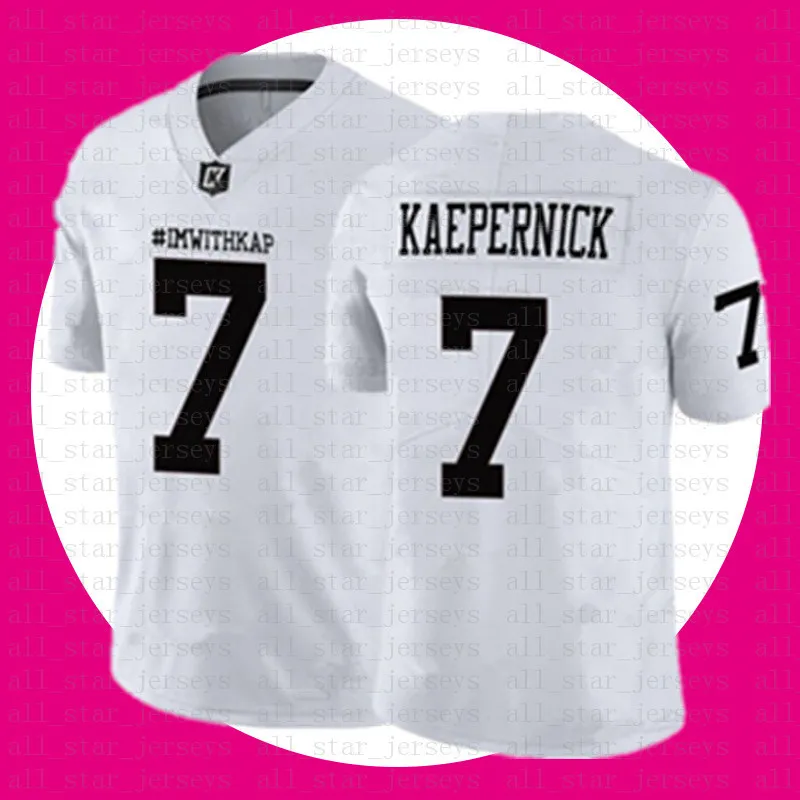 Cheap Sale IM WITH KAP Jerseys Black White NCAA Football Jersey Tom Brady Saquon Barkley