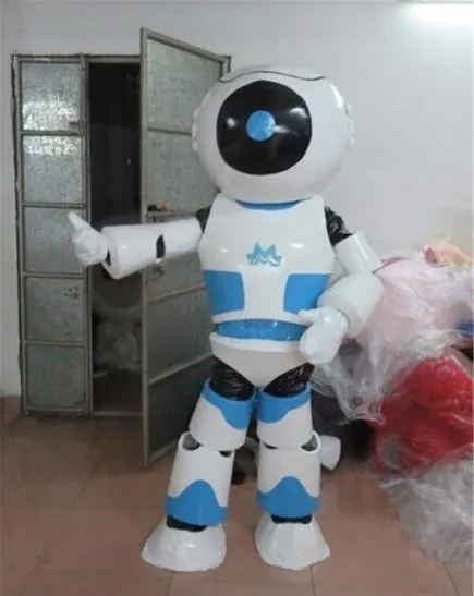 Halloween Robot Mascot Costume Cartoon Alienware... From ...