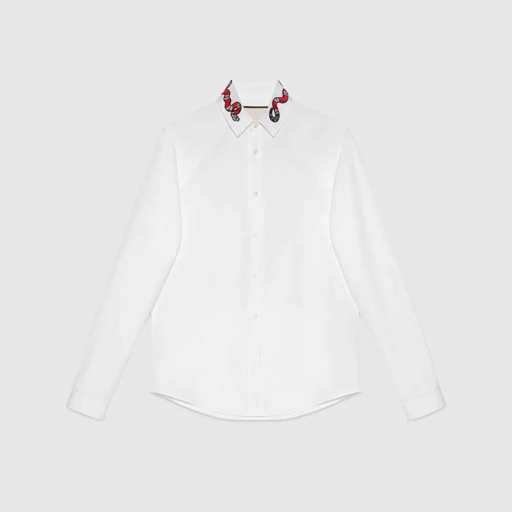 Camicia on sale gucci serpente