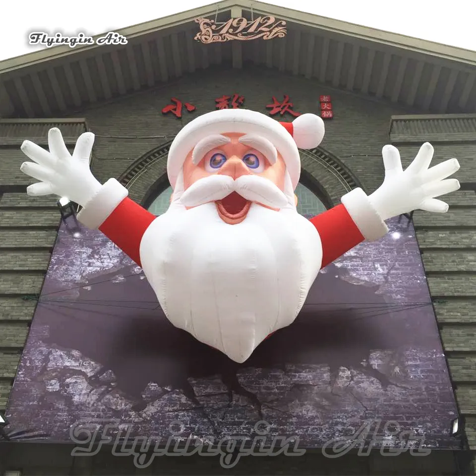 Gonfiabile Natalizio Babbo Natale 2,4 M Per Giardino – Con Luci Interne, Ventilatore E Picchetti
