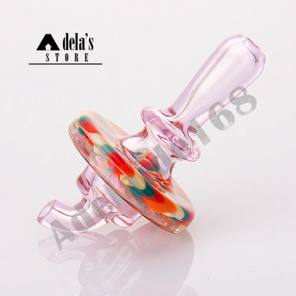 Cap Carb US vidro Cor 32 milímetros OD Para Quartz Banger prego Rig Bong Oil premium Beracky Unhas da tubulação de água Bongos Dab Rigs 1003