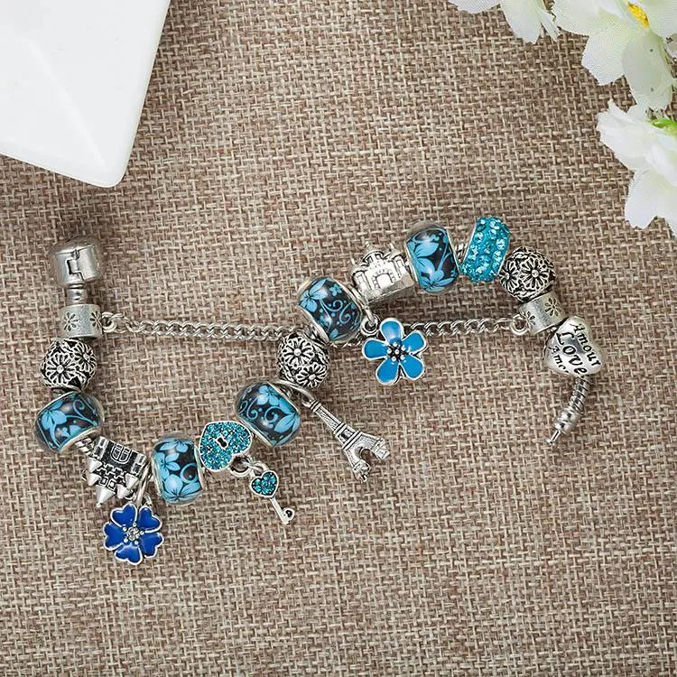 Buy Pandora Bracelet-compatible Charms, or CHOOSE, With Bracelet Authentic  Pandora Sterling Silver or Non Pandora, Silver Plated PCIND& Charms, Online  in India - Etsy
