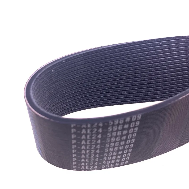 Leather clearance drive belt