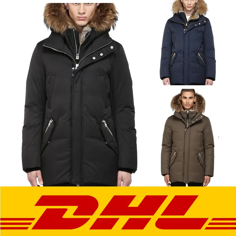 DHL Gratis frakt Kanada Vinter Varma Kläder Jackor Vinter Down Bomber Jacka Tjock Mäns Down Jacket för Män Coat Factory