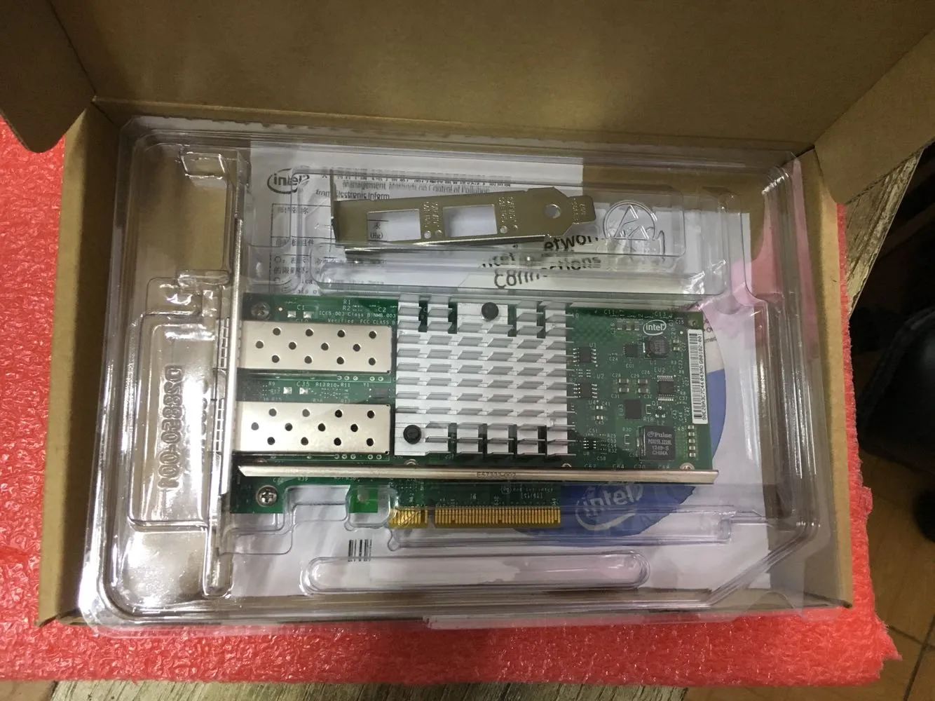 Новый сетевой адаптер X520-SR2 10 ГБ PCI-E Adapter