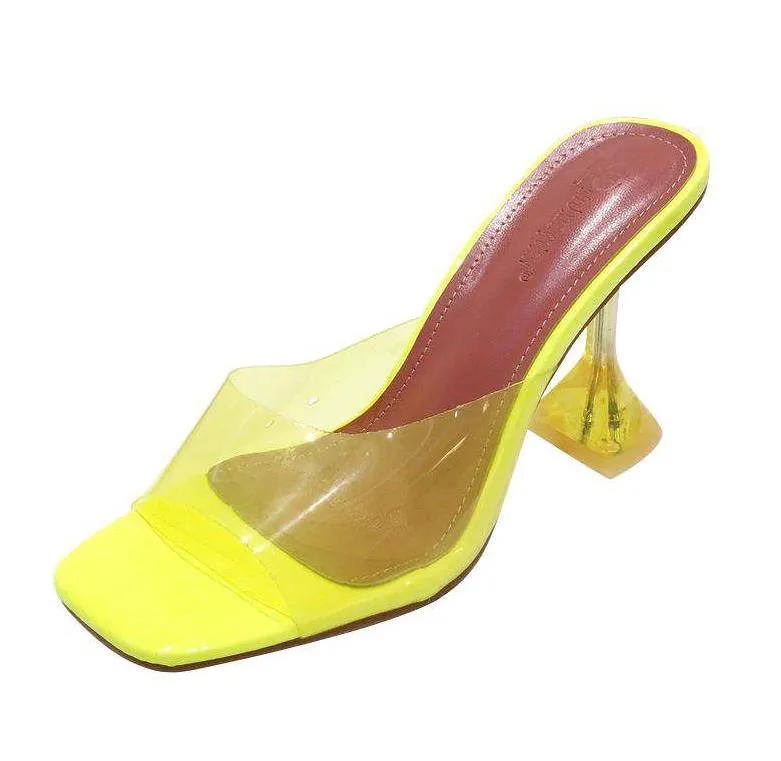 Yellow on sale designer heels