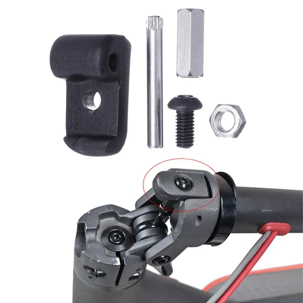 Fibbia di bloccaggio dell'albero Set di accessori per pattine di ricambio per scooter elettrico Xiaomi M365