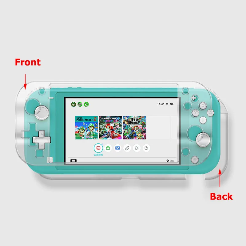 Beschermende Clear Case Voor Nintendo Switch Lite Cover