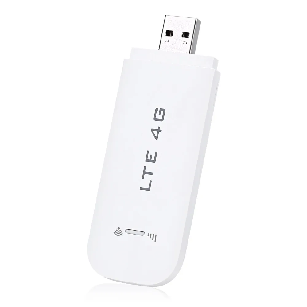 3G 4G WIFI Trådlös Router LTE 100m SIM-kort USB Dongle Modem