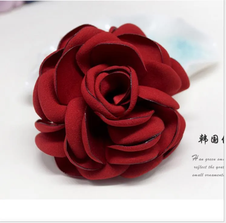 Brooch Big Flower Bride Dress Stage Brooch Head Flower Ornaments