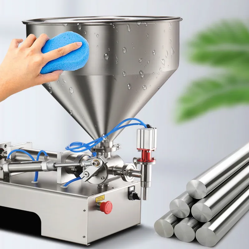 20W Domates Tacası Fıstık Sos Susam Sos Bal Yağlı Yağ Sos Tek Kafa Macun Doldurma Makinesi