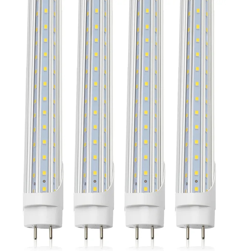 60 واط 4ft أدى أضواء 4 قدم t8 led أنابيب ضوء SMD 2835 ثلاثة أضعاف صف الصمام أنبوب T8 G13 أنبوب الفلورسنت