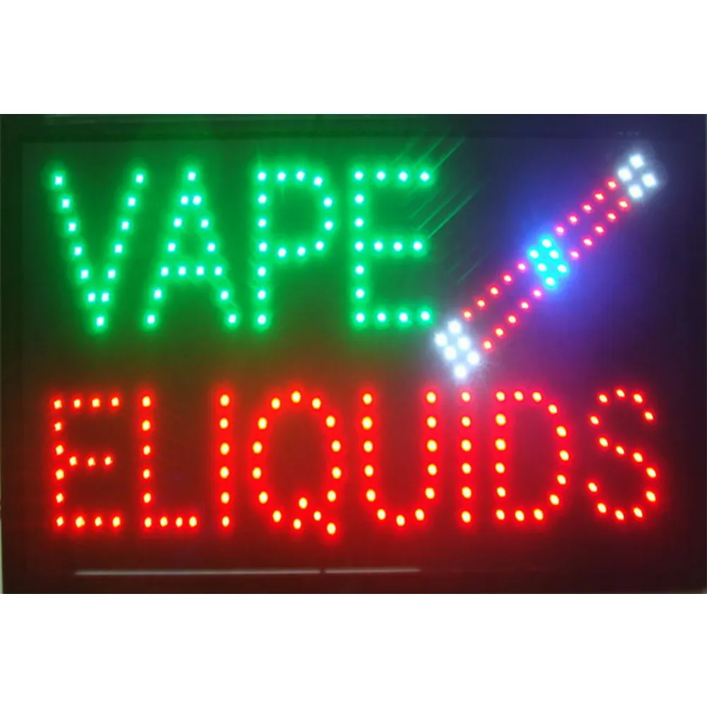 Led Smoke Shop Sign for Buiness - Neon Smoke Shop Vape E-liquids Store Signs - Smoking Shop Business Sign, Grate for Smoke Shop, Cigar Store