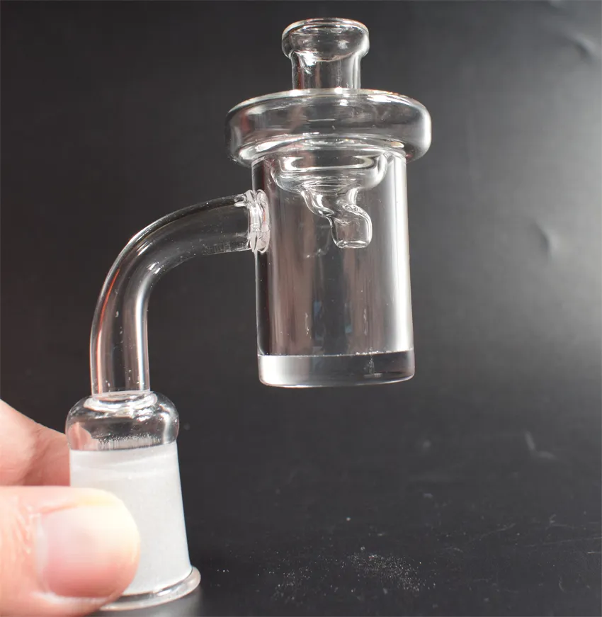 Hoge kwaliteit XL XXL platte top 25mm quartz banger nagel glas ufo crank carb caps 10mm 14mm 18mm voor glazen waterpijpen