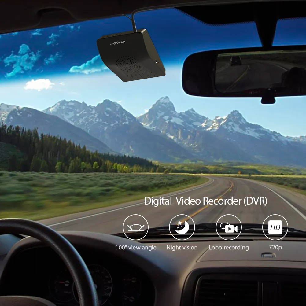 Advanced ADAS Dvr Rear View Mirror With Low Light Level Night Vision ...