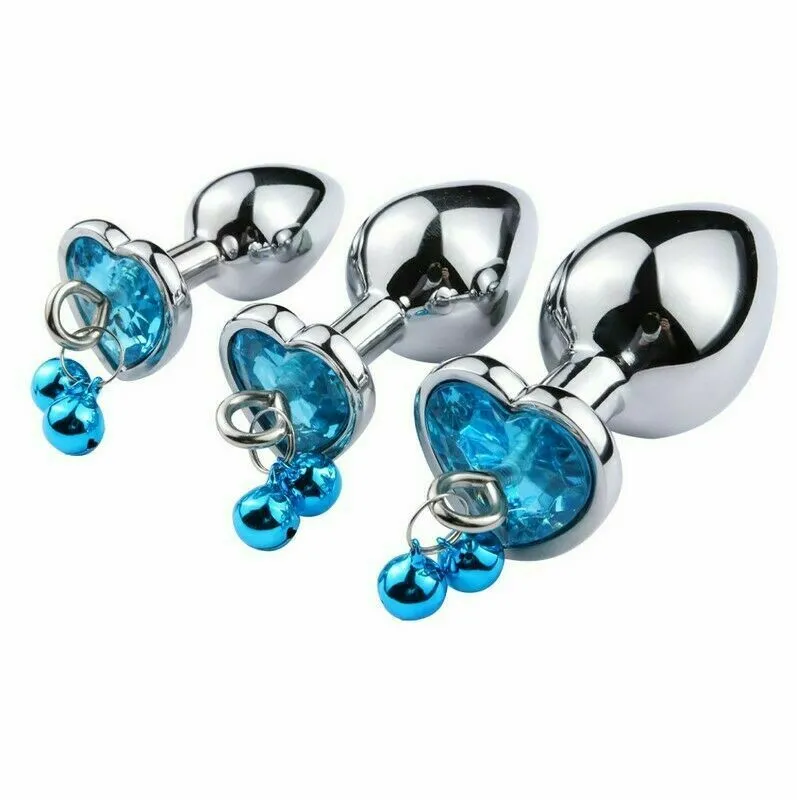 Heart Shape Buttock Stuffed Anal Jewel With Bell... From Aesto, $10.6 |  DHgate.Com
