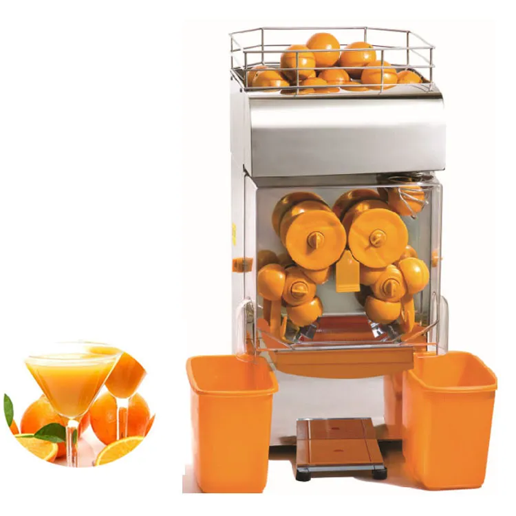뜨거운 판매 무료 배송 감귤류 오렌지 압착기 상업 자동 전기 오렌지 과즙 짜는 기계 110V / 220V