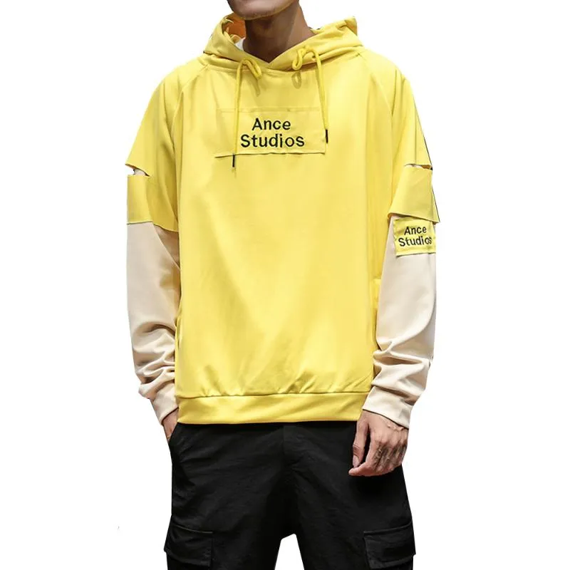 DHgate.com:Mens Patchwork Hoodie, Aesthetic Hip Hop Loose DHgate.com:Mens Patchwork Hoodie, Aesthetic Hip Hop Loose