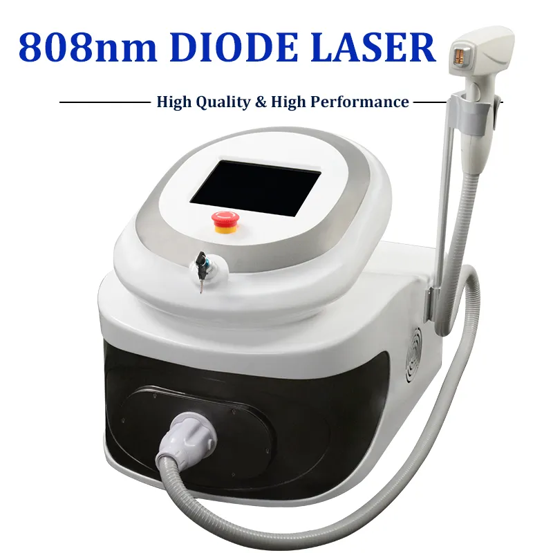 Portable 808nm Diode Laser Hair Removal Machine Fast Painless Remove