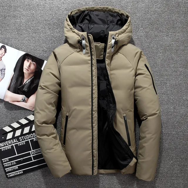 Fashion Clothing 2018 Winter White Duck Down Jacket New Fashion Men Overcoat High Quality Big Size 3XL Windproof And Warm 3 892 DHgate
