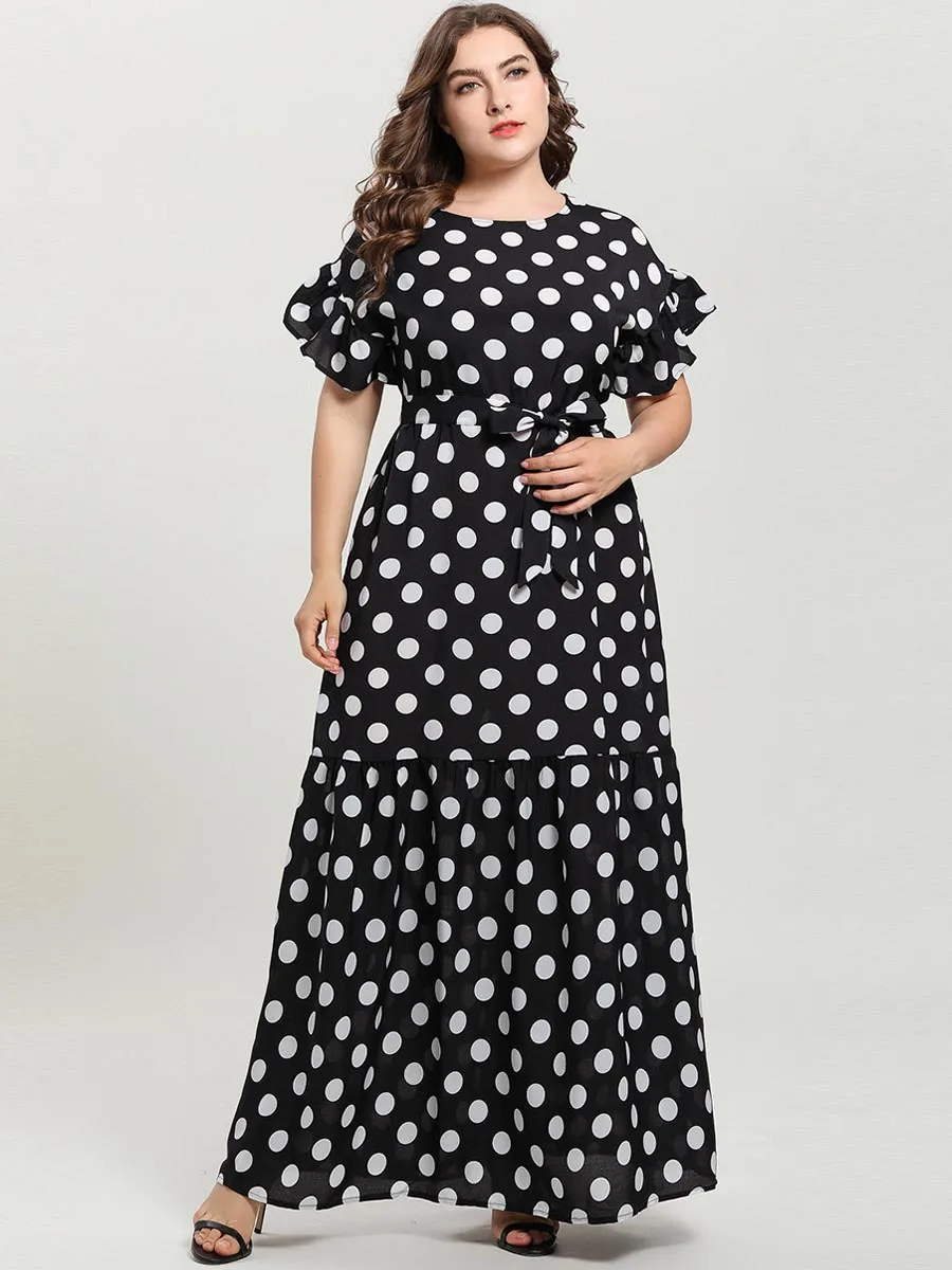 Verzorgen Eik mate 4XL 3XL 2XL XL L DAMESS Plus Size Jurk Zomer Kleding Polka Dots Jurk Mode Losse Lange Jurk Voor Dame Van 24,23 € | DHgate Verzorgen Eik mate 4XL 3XL 2XL XL L DAMESS Plus Size Jurk Zomer Kleding Polka Dots Jurk Mode Losse Lange Jurk Voor Dame Van 24,23 € | DHgate