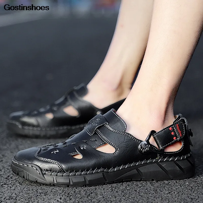 Trendy mens discount sandals 2019