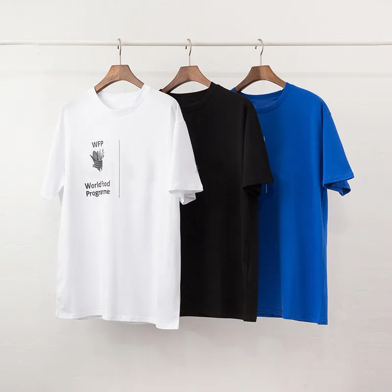 Мужская футболка Stylist Bla Tees Черный Синий Мужская мода Stylist Letter Print Футболки Лето Высокое качество с коротким рукавом S-XXL